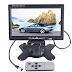 TFT LCD Color Car Rear View Camera Monitor Support Rotating The Screen