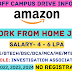 Amazon Off Campus Freshers Hiring 2024 As Investigation Associate Sepo (WFH Jobs)