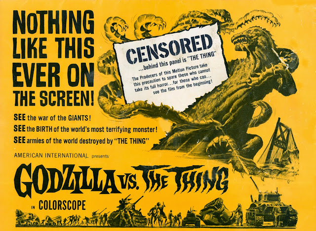 Image result for godzilla vs the thing