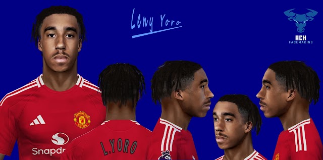 Pes6 Leny Yoro 2024/2025 by ACH FaceMaking