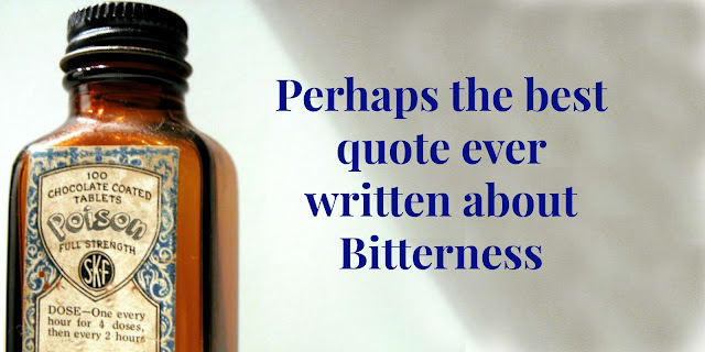 Bitterness is like drinking poison. This 1-minute devotion offers 4 Biblical ways to overcome bitterness. #BibleLoveNotes #Bible