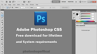 Photoshop CS5 system Requirements and free download