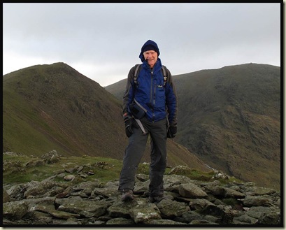 On Brown Pike summit, with Buck Pike and The OMofC