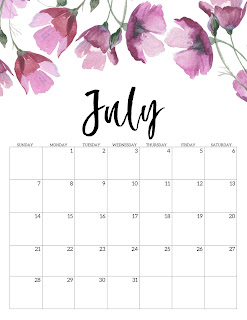 Free Printable Calendar June 2019