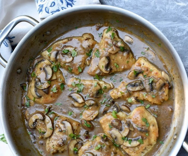 Chicken Marsala #Whole30 #Paleo