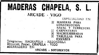 Maderas Chapela S. L. El Pueblo Gallego