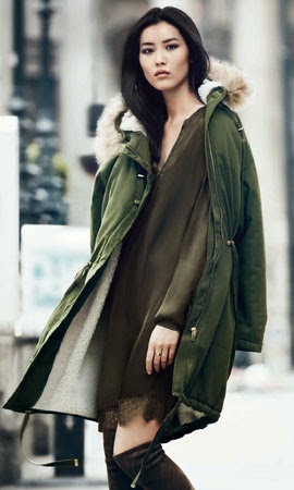 H&M otoño invierno 2014 2015 parka