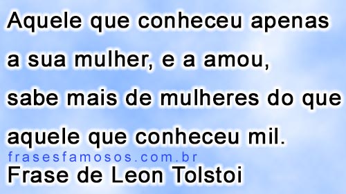 Frases de Leon Tolstoi