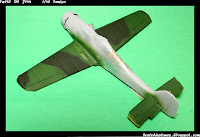 Fw-190 1/48 Tamiya JV-44 'Red 1' second camouflage colour painted from Scale Models To Buy Scale Airplanes