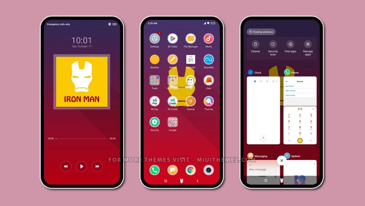 Iron Man MIUI Theme
