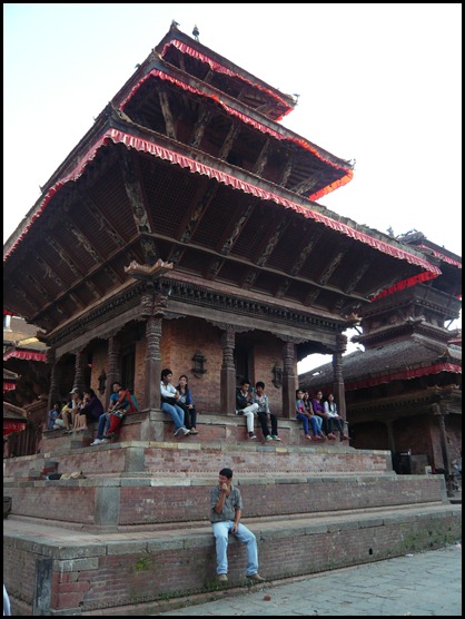 85. Pagoda Plaza Durbar, Katmandú - Viaje a Tibet