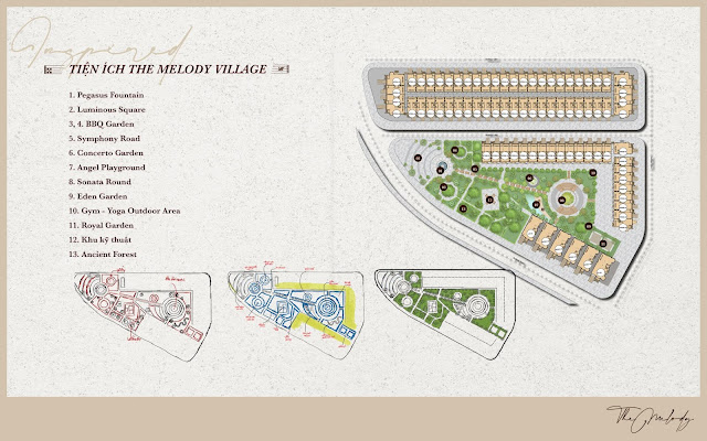 Mở bán biệt thự dự án The Melody Village Ciputra Tây Hồ Hà Nội tiến độ giá bán chủ đầu tư