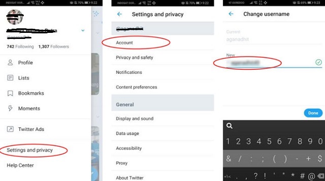 Cara Mengganti Username Twitter