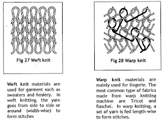 weft and warp knit