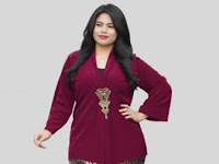 Model Baju Kebaya Brokat Kombinasi Batik Untuk Orang Gemuk