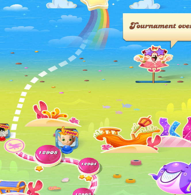 Candy Crush Saga level 12861-12905