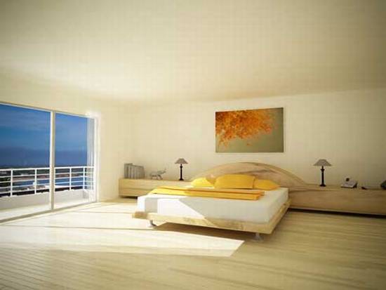 Fresh Decor  Clean  And Simple Modern  Minimalist Bedroom  Design 