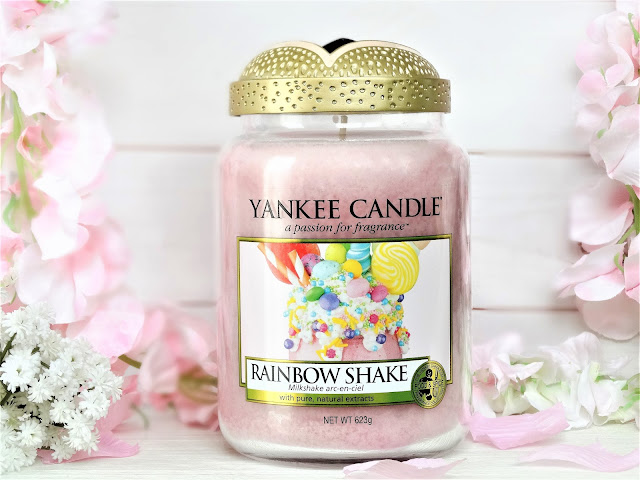 avis Rainbow Shake - Milkshake Arc-en-Ciel de Yankee Candle, bougie paques yankee candle, yankee candle easter candle review