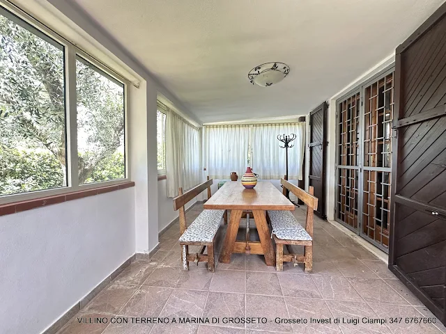 veranda d'ingresso