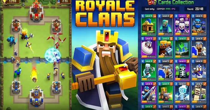 Royale Clans Clash of Wars v4.06 Mod Apk (Unlimited Gold 