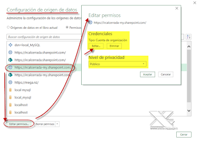 Conectar Power Query con OneDrive