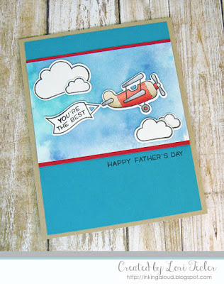 You're the Best card-designed by Lori Tecler/Inking Aloud-stamps and dies from Lawn Fawn