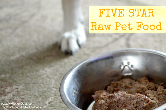 five star raw dog food review
