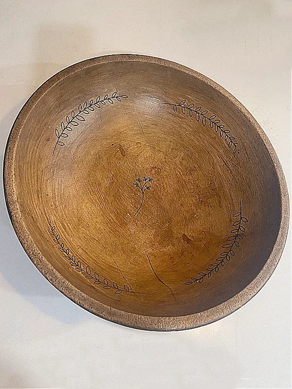 wooden bowl