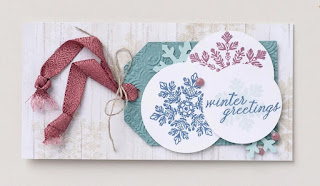 Stampin' Up! Sparkling Snowflakes Bundle | Sept-Dec 2023 Stampin' Up! Mini Catalog #stampinup