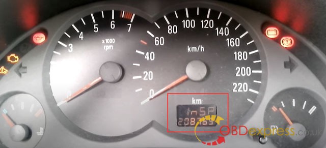 Digiprog 3  Reset mileage For OPEL Corsa