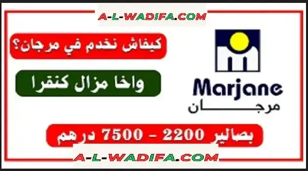 لجميع الباحثين عن فرصة عمل في مرجان، يتيح لكم الآن الانضمام إلى عائلة مرجان عن طريق الموقع الرسمي والتسجيل المباشر.