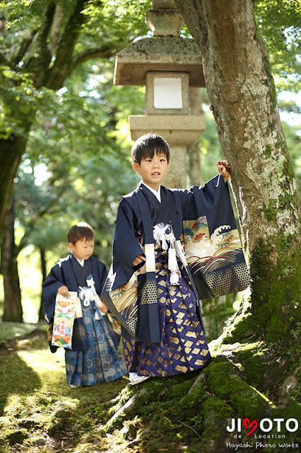 手向山八幡宮で七五三の出張撮影