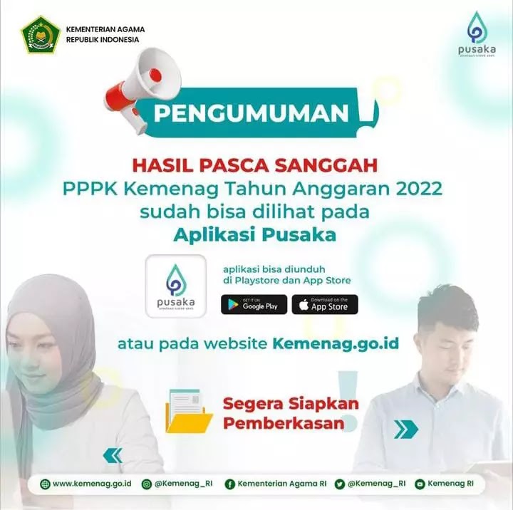 (NEW) CEK HASIL AKHIR PPPK KEMENAG TAHUN 2022