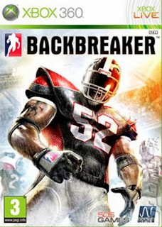 Backbreaker xbox 360 game dvd front cover