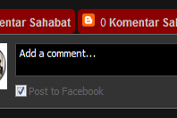 Cara Membuat Komentar Facebook dan Blogger Berdampingan Pada Semua Template 
