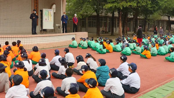 員林警分局校園宣導交通安全 用路安全從小學起