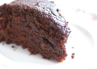 a piece of ginger cake