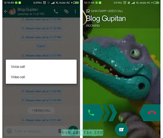  Baru gres ini WhatApp telah menambahkan fitur video calling di versi beta Resmi : WhatsApp Messenger Kini Bisa Panggilan Video
