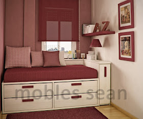 red white minimalist kids bedroom design by sergi mengot 2