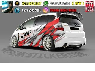 Mobil,honda jazz,Cutting Sticker,Cutting Sticker Bekasi,jakarta,Bekasi,cutting sticker Mobil,