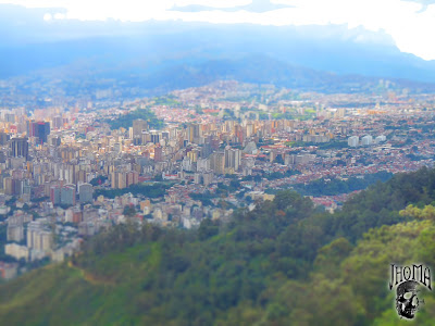 Caracas desde el sistema teleférico