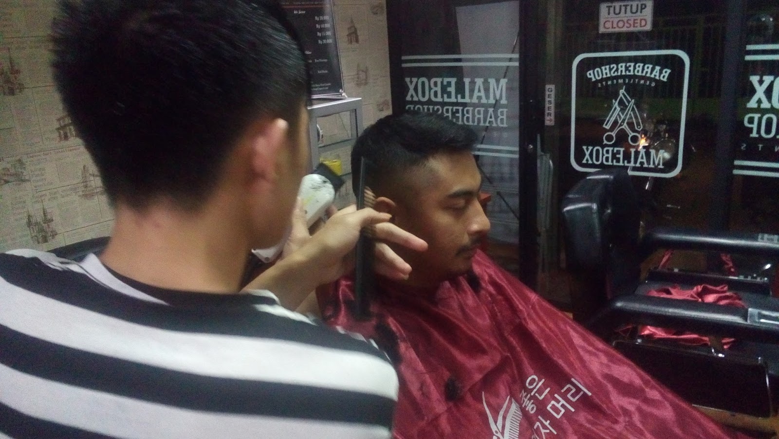 MALEBOX BARBERSHOP Juli 2016