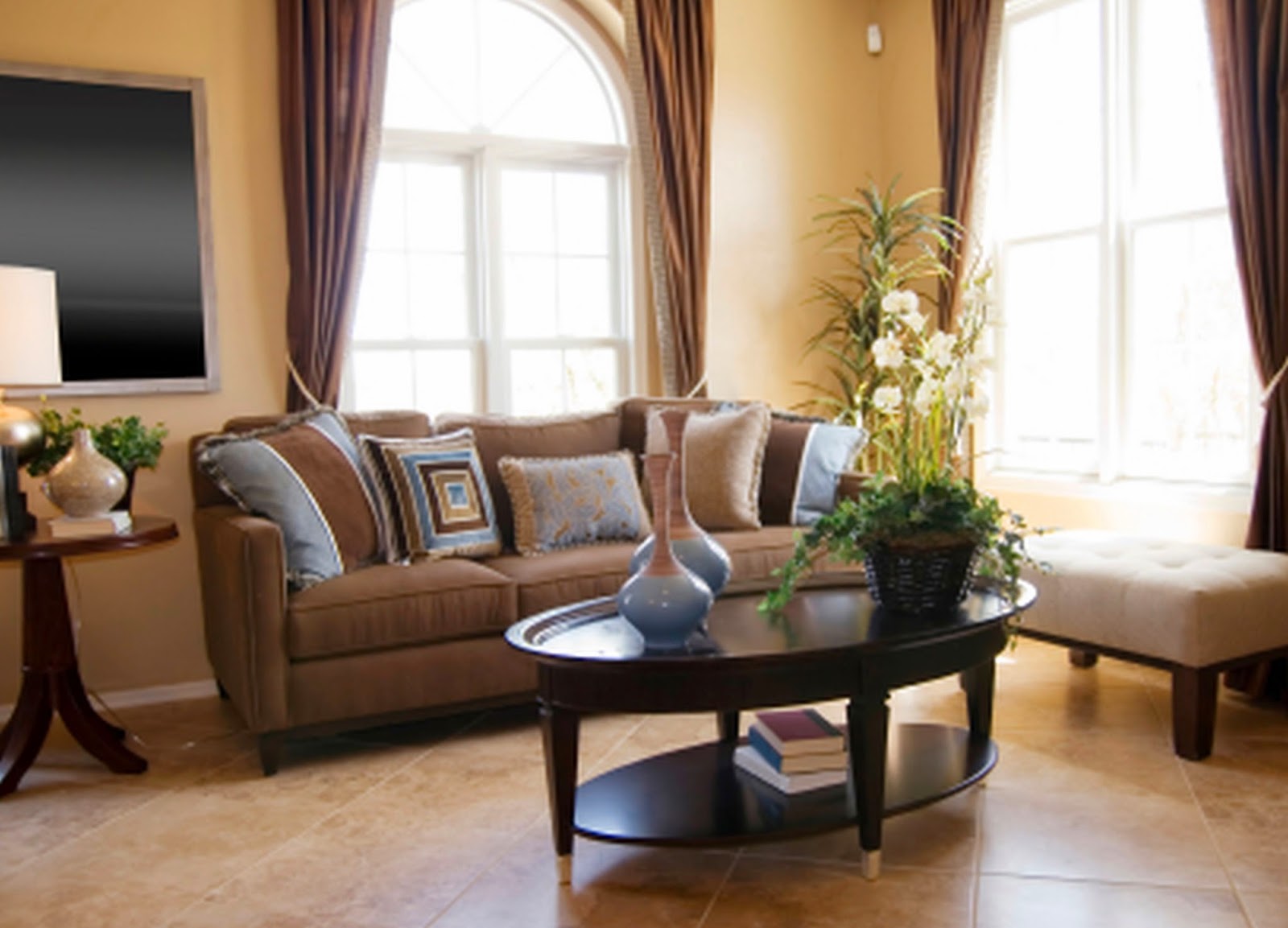 #2 Living Room Decor Ideas Brown Leather Sofa | Home ...