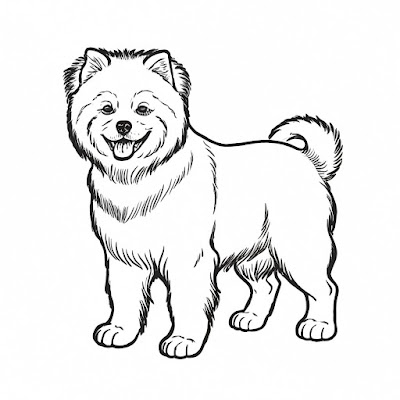 Canine Canvas: A Dog Coloring Book Adventure"