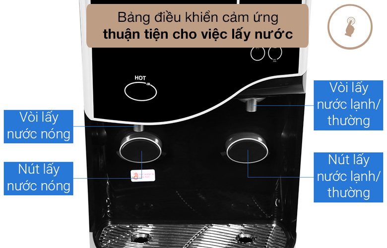 Điều khiển - Máy lọc nước RO nóng lạnh ChungHo CHP-3720S 4 lõi