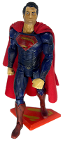 Man of Steel Movie Masters 2013 Mattel Play Arts Kai Square Enix toy Commercials Exploders Speed Flyers Leaked Spoilers Mattel Zod Robot Army Black Zero Spaceship FlightSpeeders Stretchy Figures