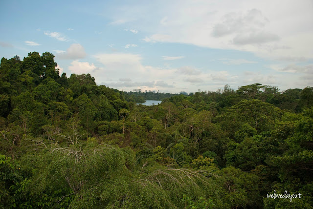 Children and adults enjoying the amazing view at Jelutong Tower