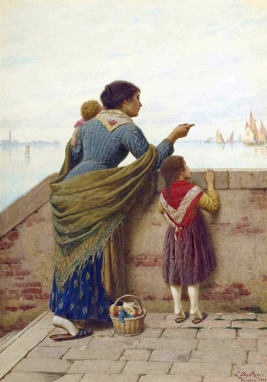 Luigi da Rios(1843-1892) | An Italian Genre Painter