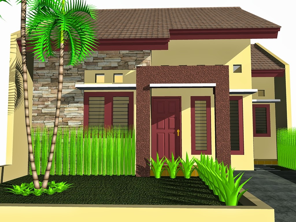 Contoh Desain  Rumah  Sederhana  Minimalis  2014 Rumah  