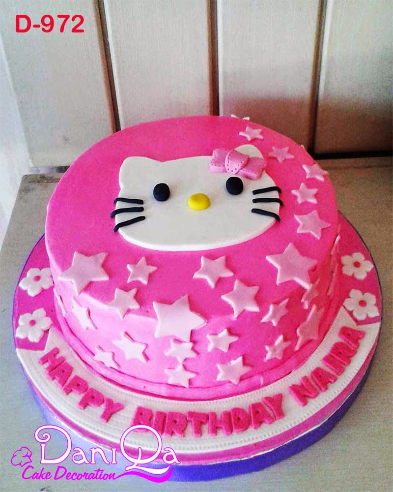 DaniQa Cake and Snack Kue Ulang Tahun Hello Kitty 